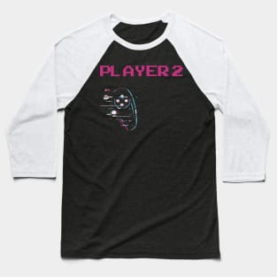 Player 1 and Player 2 Funny Couples, couples Baby Reveal Shirts, Gamer Announcements Baseball T-Shirt